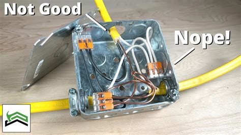 common junction box problems|diy electrical junction box.